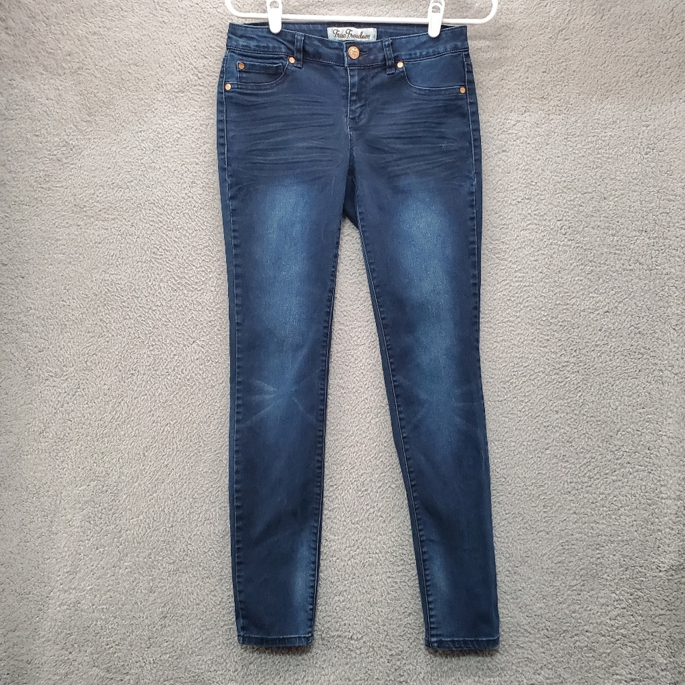 True Freedom Jegging Jeans Womens Size 7 Dark Wash Blue